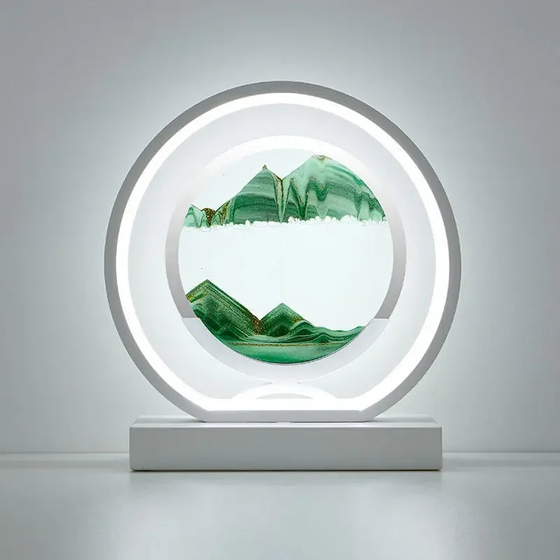Lisslune | LuxaFlare | LED Quicksand Ornament | Magical Lighting | Create Enchanting Moods