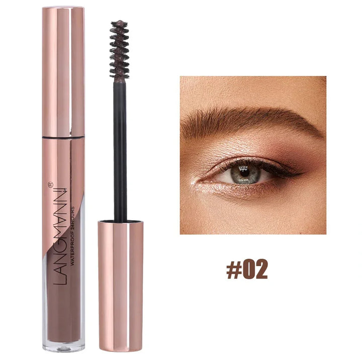 Rynx | Eyebrow Color Cream Semi Permanent Waterproof Natural Smudge Proof Eyebrows Coffee Black Brown Color Long Lasting Eyebrow Gel Makeup