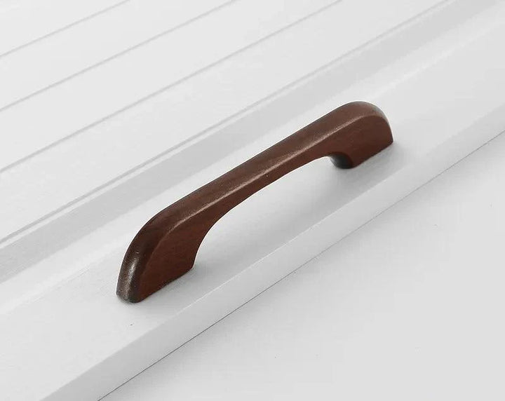 Lisslune | Chic Wooden Cabinet Knobs - Distinctive Walnut & Beech Drawer Handles for Elegant Home Interiors