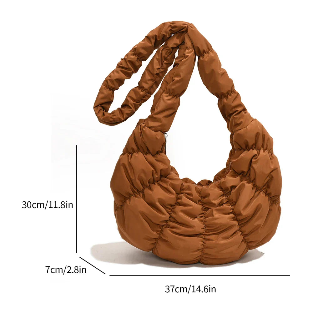 Lisslune | Puff Croissant Shoulder Bag