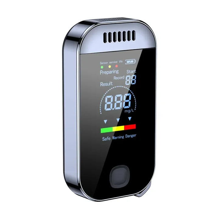 Lisslune | Professional Breathalyzer Alcohol Meter | High-Precision, Contactless Design & Ideal for Home, Camping, or Safe Driving