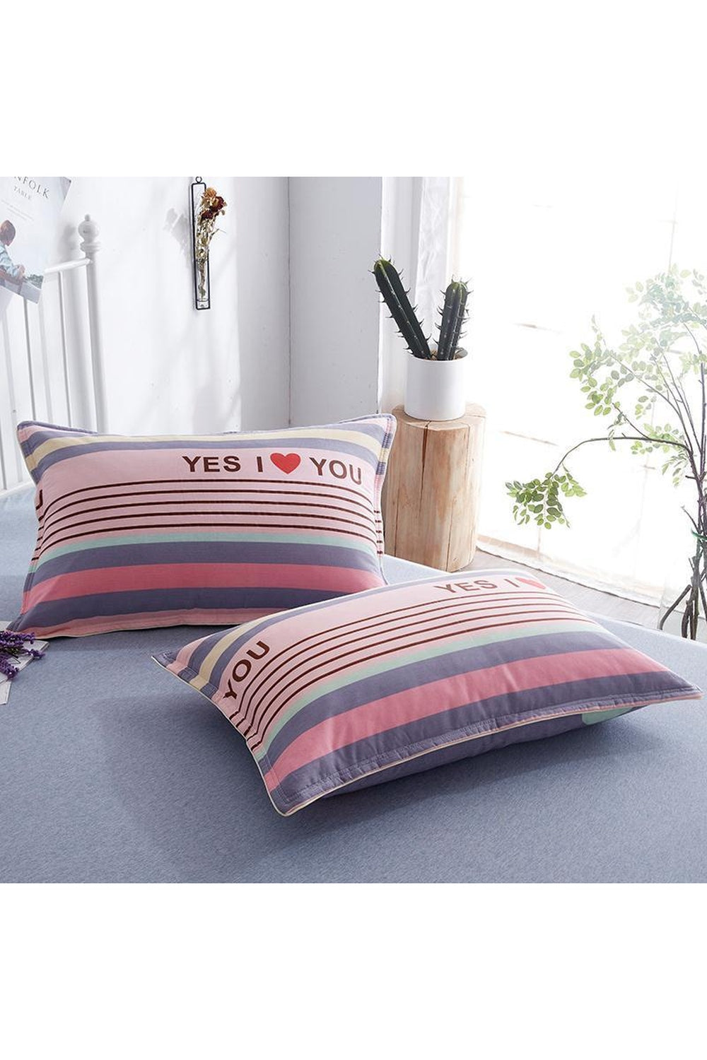 Lisslune | large cotton pillowcase