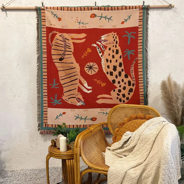 Lisslune | Bee & Eyes Garden Blanket