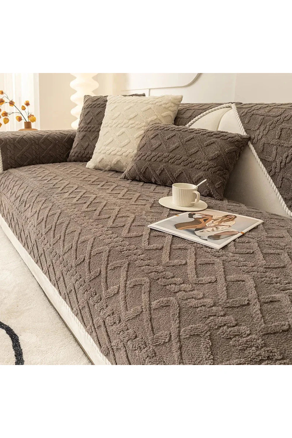 Lisslune | Jacquard Sofa Blanket