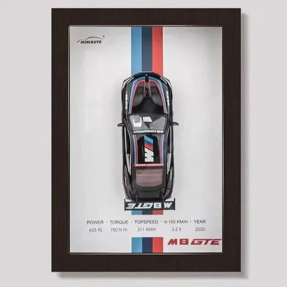 Lisslune | Framed 3D Car Model Decorative Artwork