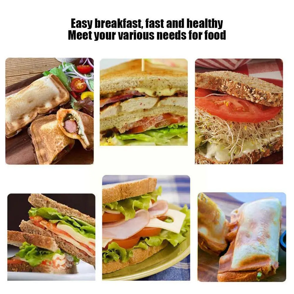 Lisslune | Double-Sided Quick Snack Non-Stick Sandwich Maker