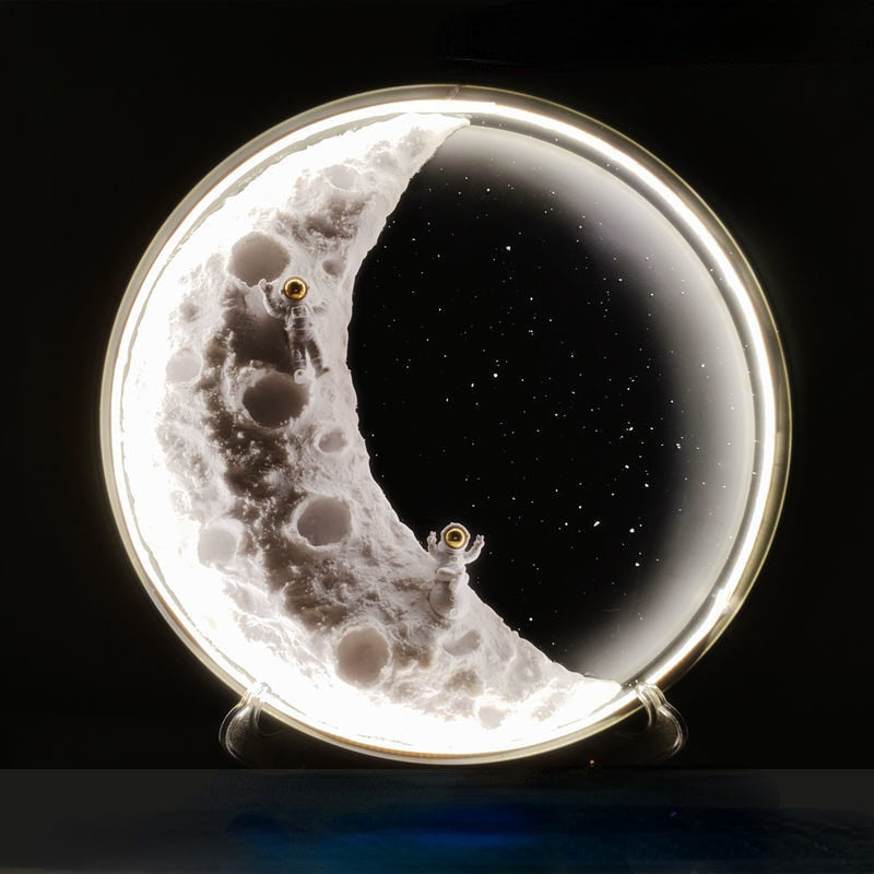 Lisslune | DIY Floating Moon Night Lamp