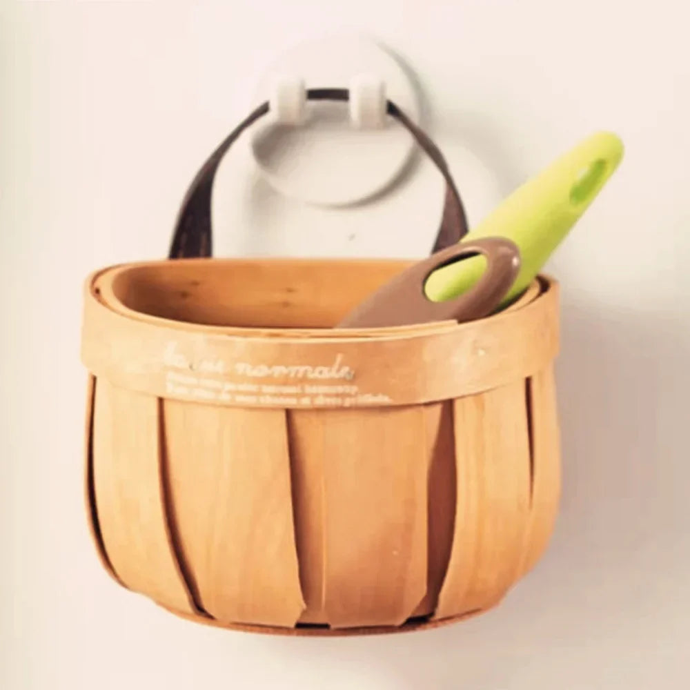 Lisslune | French Market Handcrafted Wooden Basket