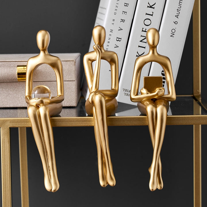 Lisslune | Modern Figurines Abstract Home Decor Sculpture
