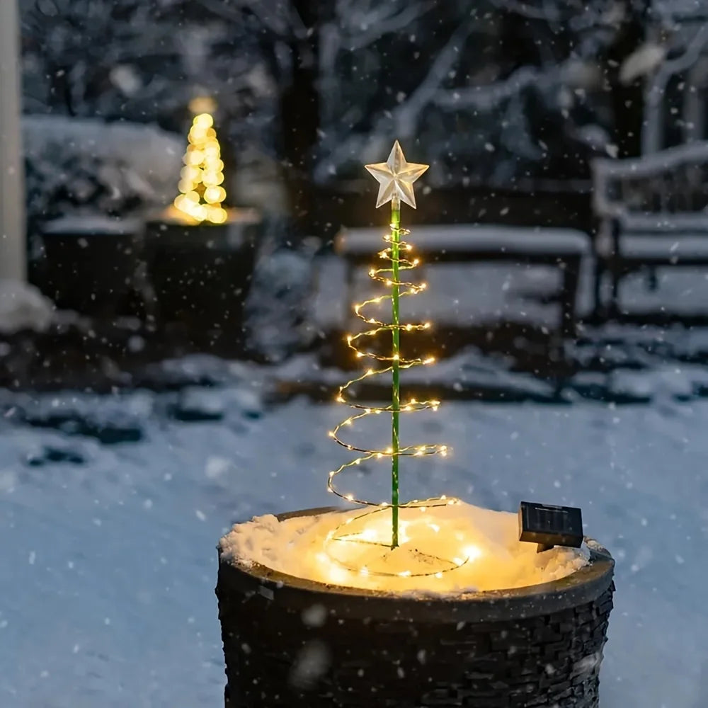 Rynx | Christmas tree snowflake light outdoor waterproof LED decorative lights garden courtyard lawn floor lamp LED lights