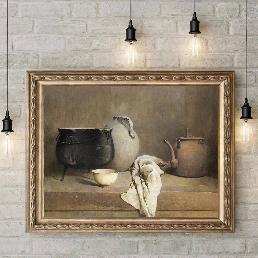 Lisslune | & Antique Canvas Poster