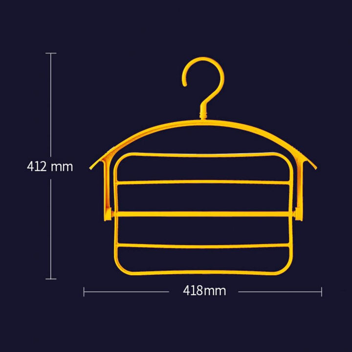 Lisslune | 4-Layer Foldable Clothes Hanger