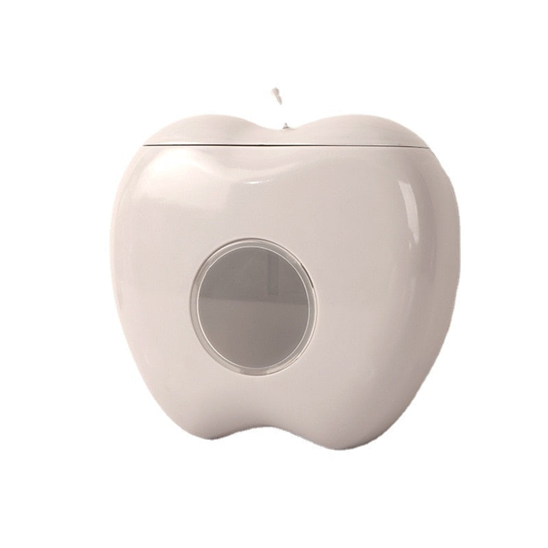 Lisslune | Apple Shaped Wall Mounted Disposable Plastic Wrap Container