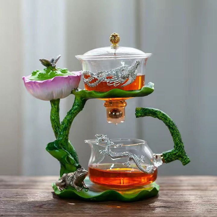 Lisslune | Mystic Lotus Incense Teapot
