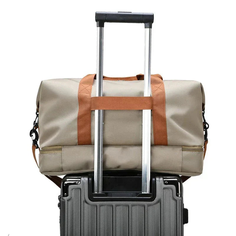 Lisslune | CarryOnFit Travel Bag - Luxurious Crossbody Travel Bag for Active Adventurers