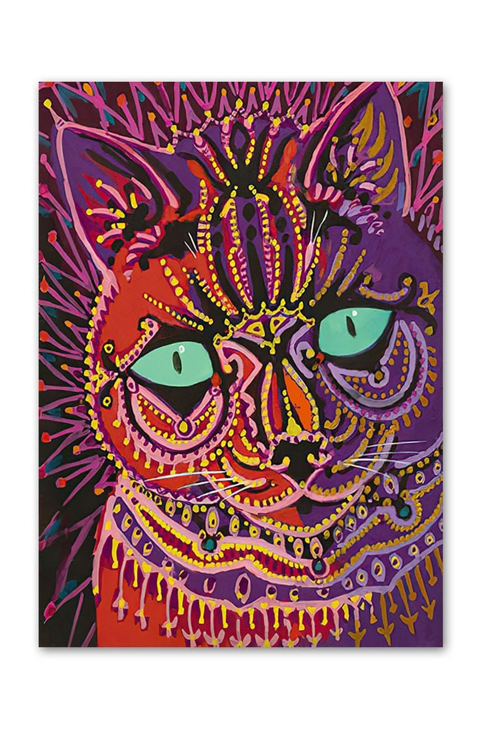 Lisslune | Wain Cats Psychedelic Poster