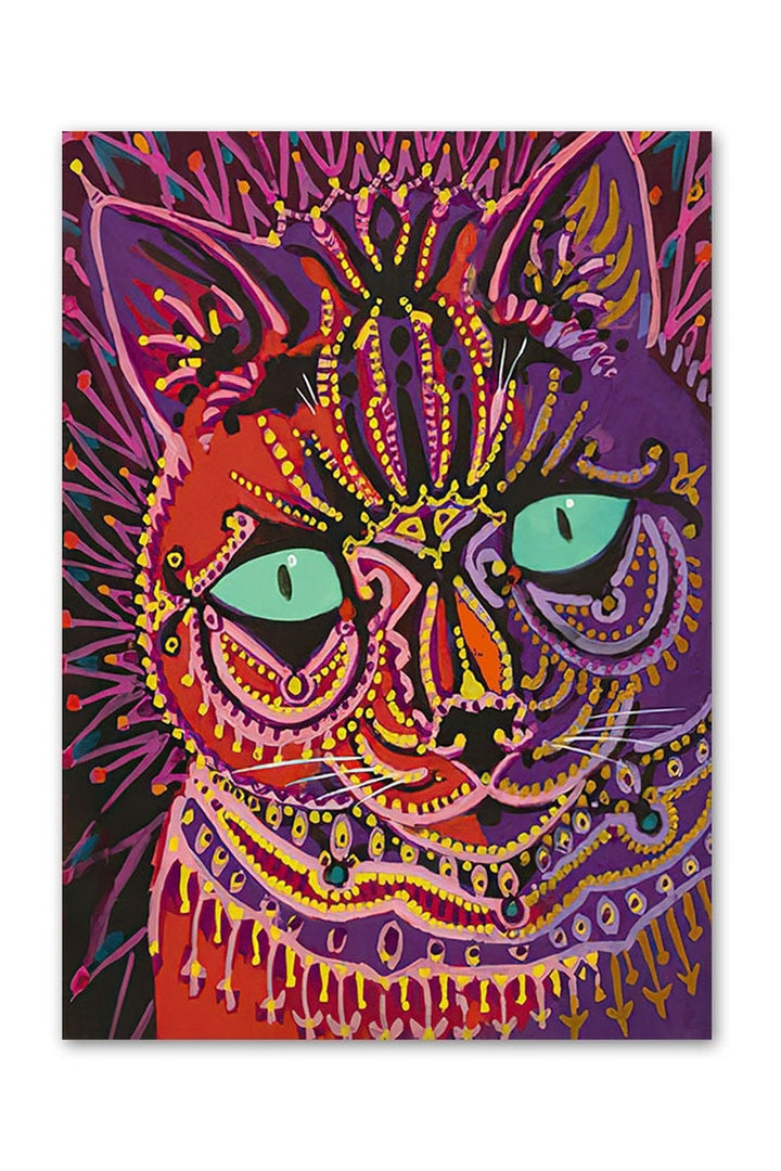Lisslune | Wain Cats Psychedelic Poster