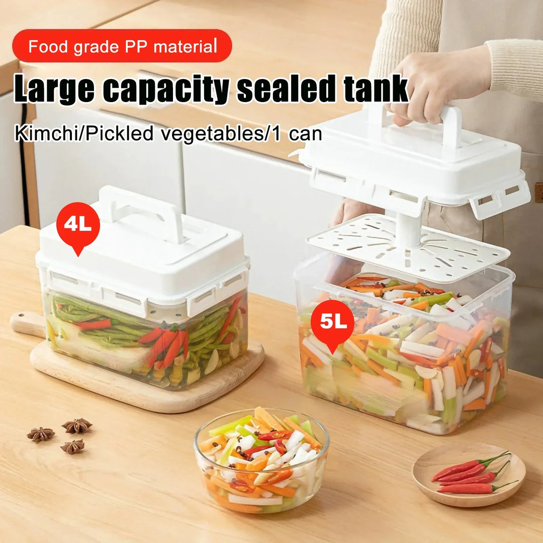 Lisslune | Airtight Pickle Jar Fermentation Container