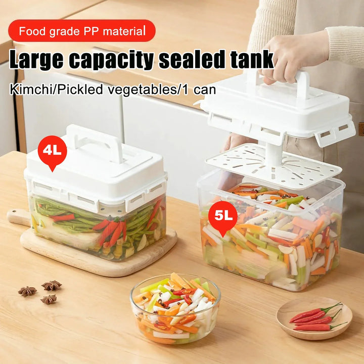 Lisslune | Airtight Pickle Jar Fermentation Container