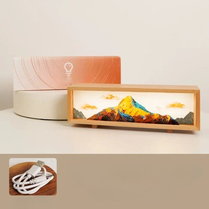 Lisslune | Dream Aura Interactive Desktop Artsy Canvas Lamp