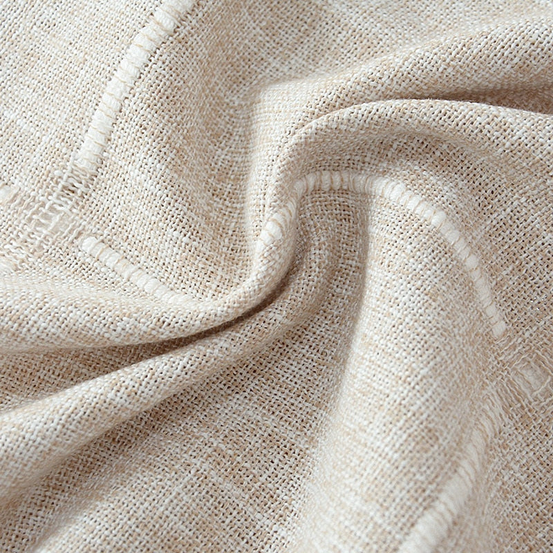 Lisslune | Aesthetic Round Linen Tablecloth