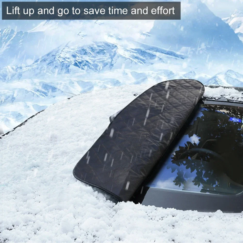 Lisslune | AllWeather Shield – Magnetic Windshield Protector for Car, Anti-Frost & UV