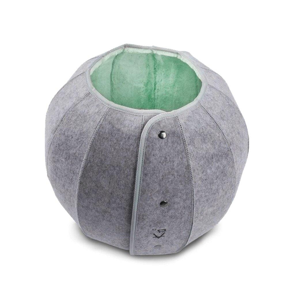 Lisslune | Cozy Conch Cat Shelter & Multifunctional Play Tunnel: The Perfect Escape for Your Friendly Cat