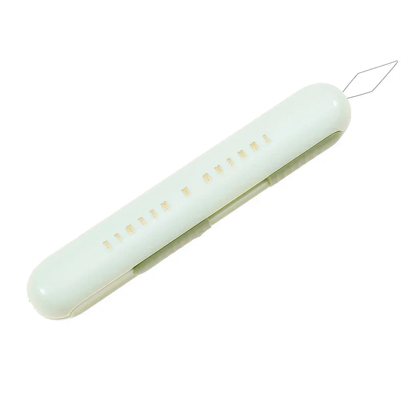 Lisslune | Dual-Purpose Needle Threader Seam Ripper Tool