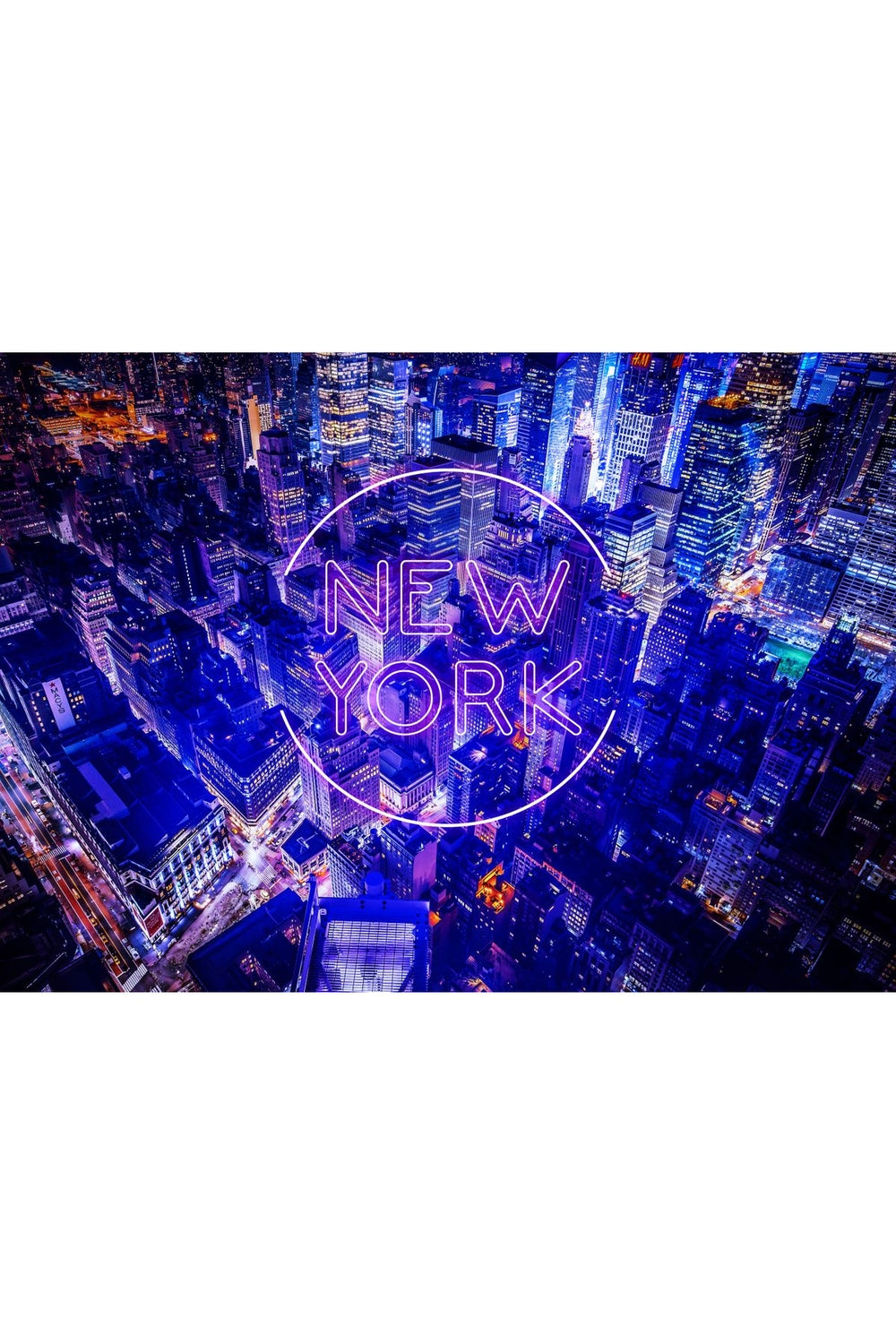 Lisslune | Neon Lights Poster
