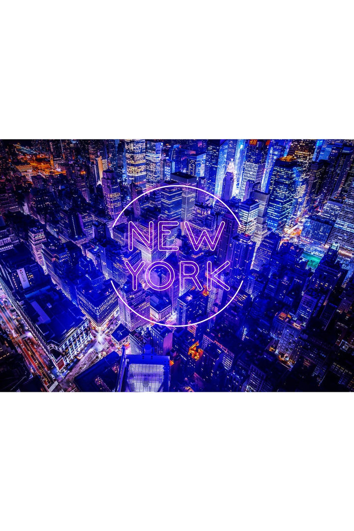 Lisslune | Neon Lights Poster