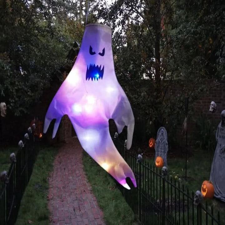 Lisslune | Halloween Hanging Ghost Lights – LED Outdoor Decor