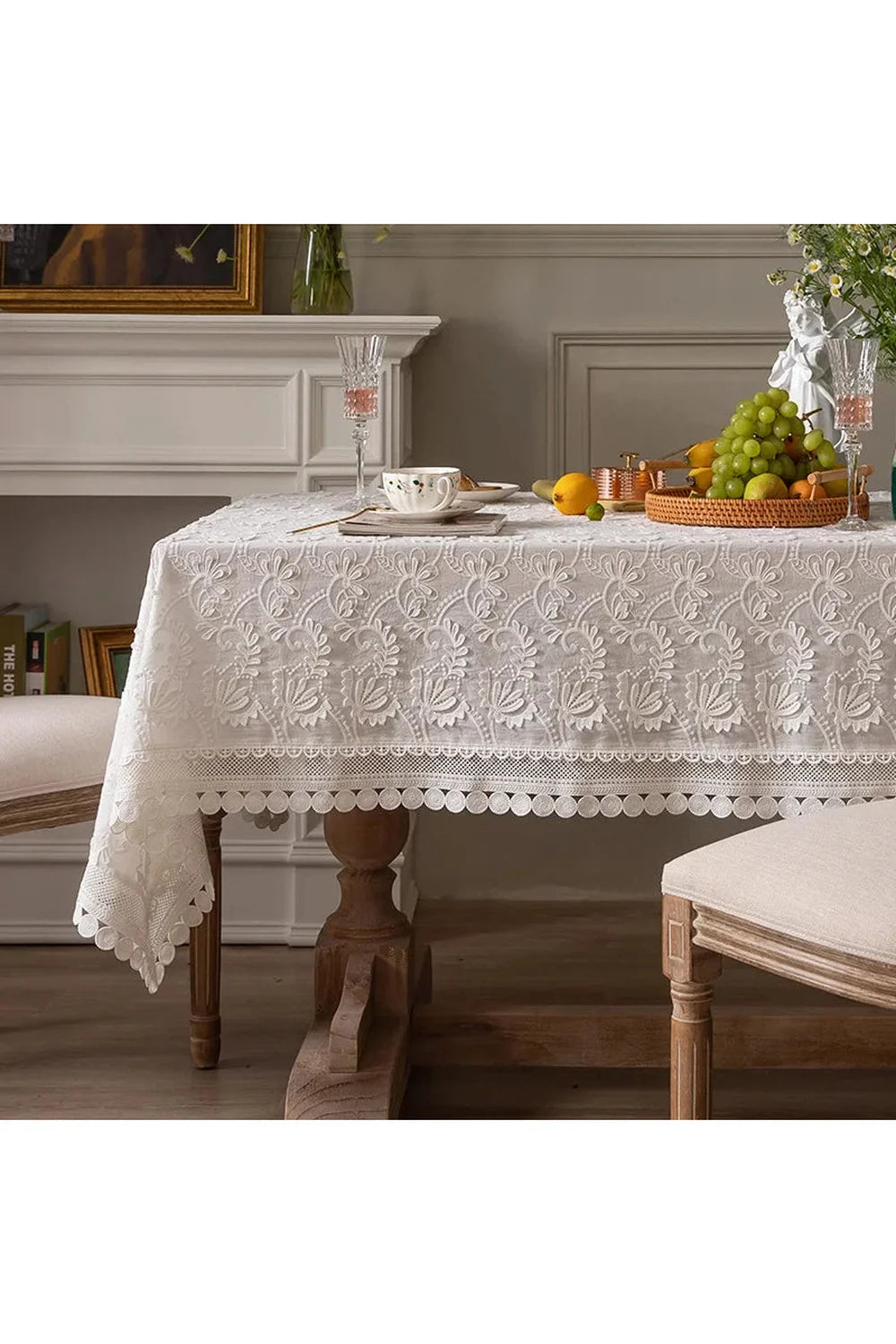 Lisslune | Lace Elegance Tablecloth
