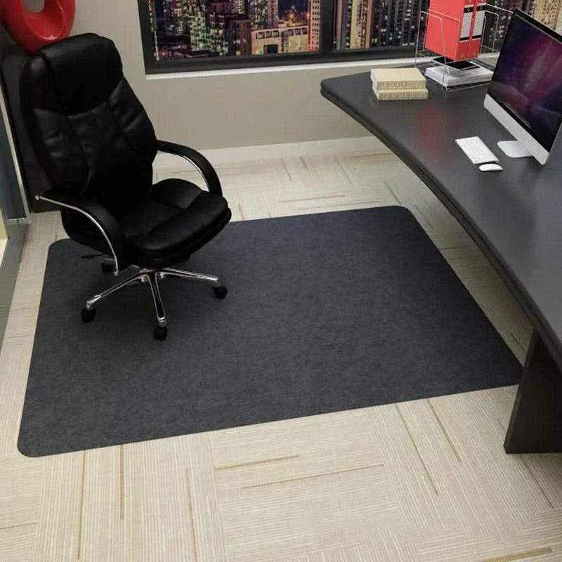 Lisslune | 90x120cm Office Chair Mat – Carpet Protector for Hard Floors