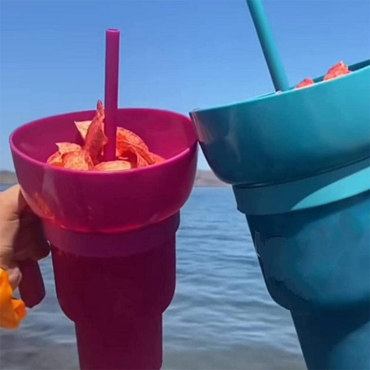 Lisslune | 2in1 Snack Holder Drink Cup