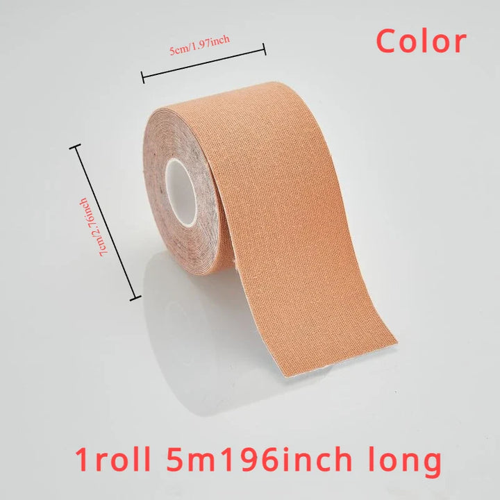 Rynx | 1 Roll 5cm*5m Elastic Kinesiology Tape Athletic Recovery Elastic Tape Muscle Pain Relief Knee Support Fitness Sport Protection