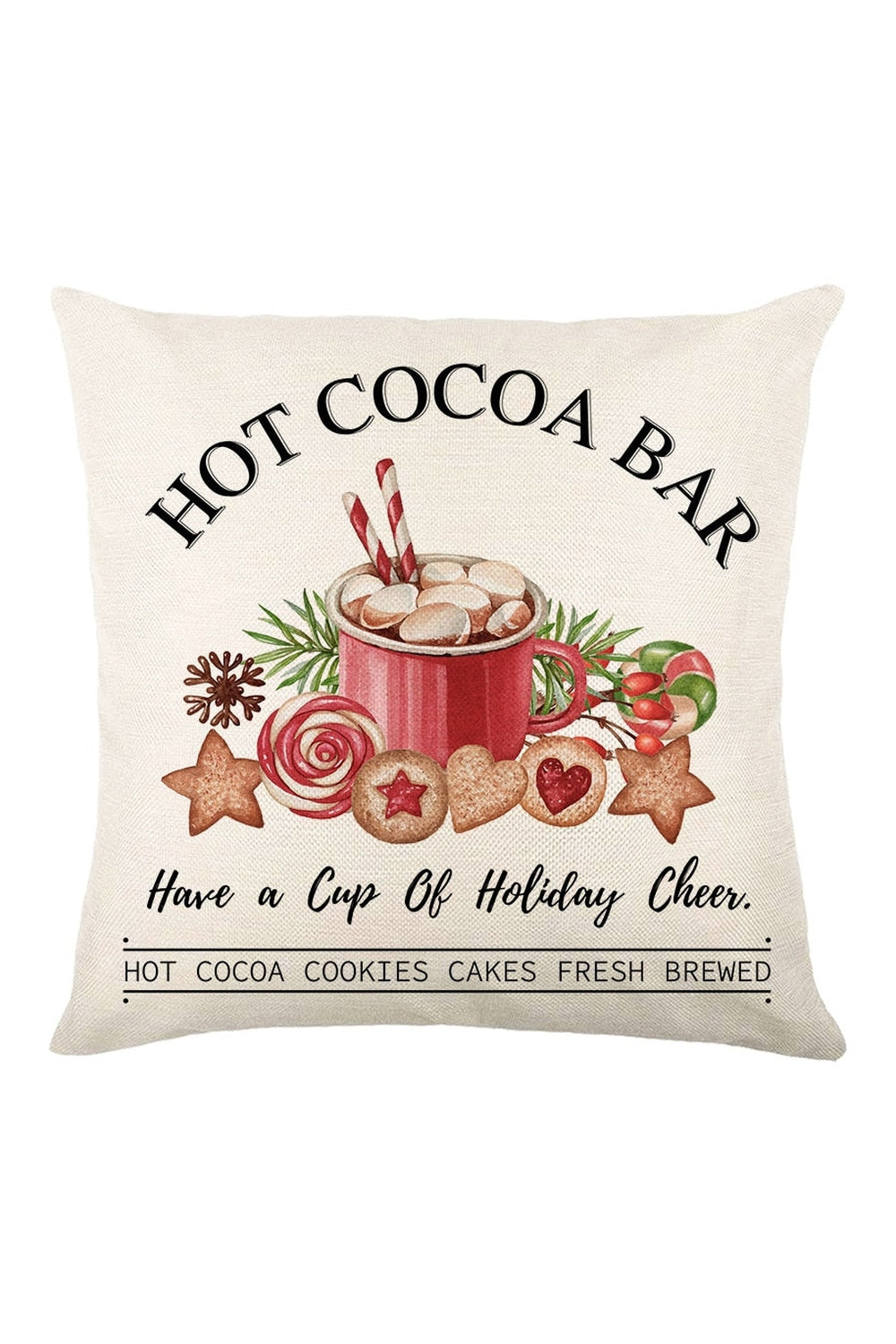 Lisslune | Country holiday pillowcase