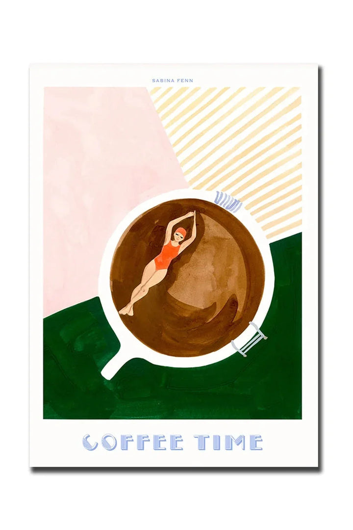 Lisslune | Good Morning Coffee Canvas Poster