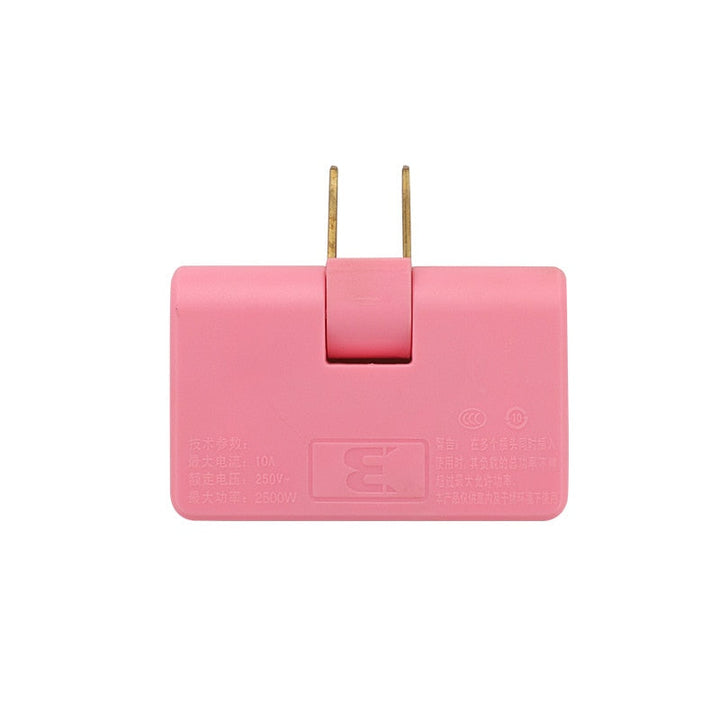 Lisslune | Foldable Tri-Plug Anywhere Charge Adapter