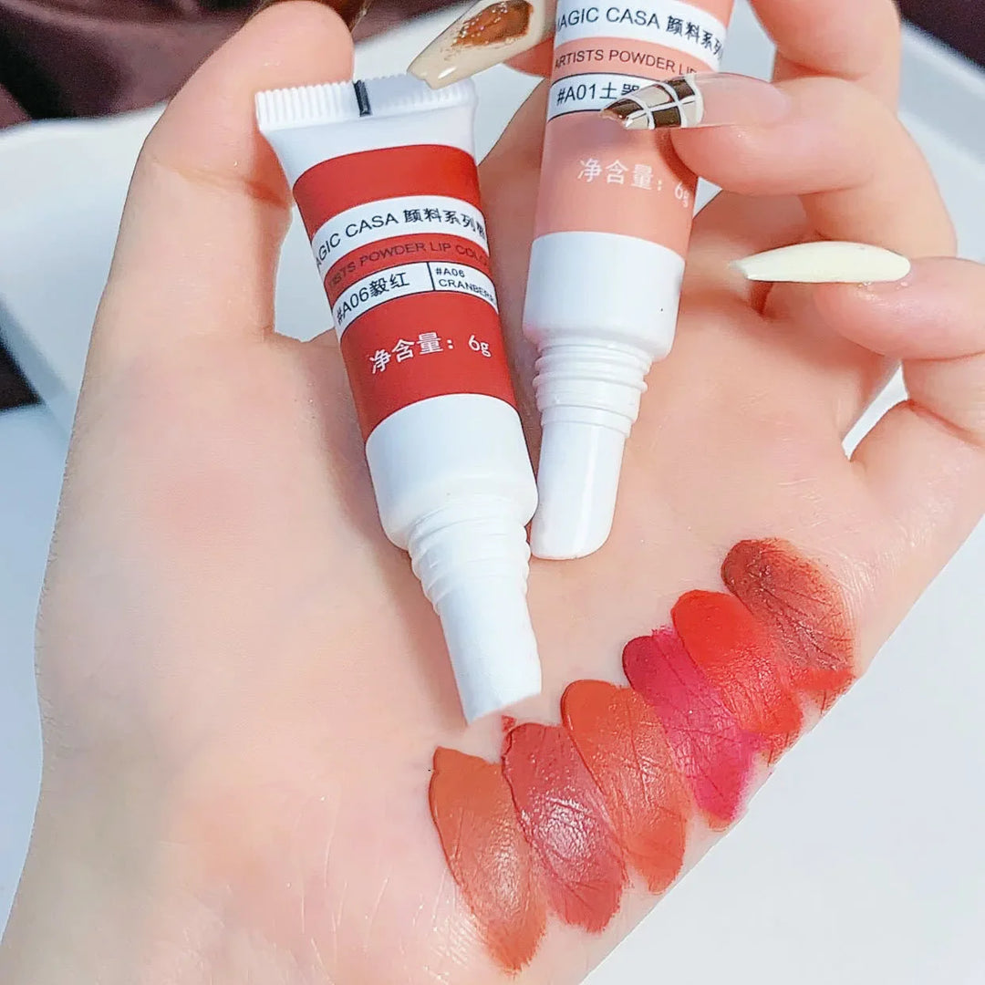 Rynx | 6 Colors Lip Mud Lipstick Velvet Matte Liquid Lipstick Waterproof Nude Lip Gloss Long-lasting Sexy Women Lip Tint Cosmetics