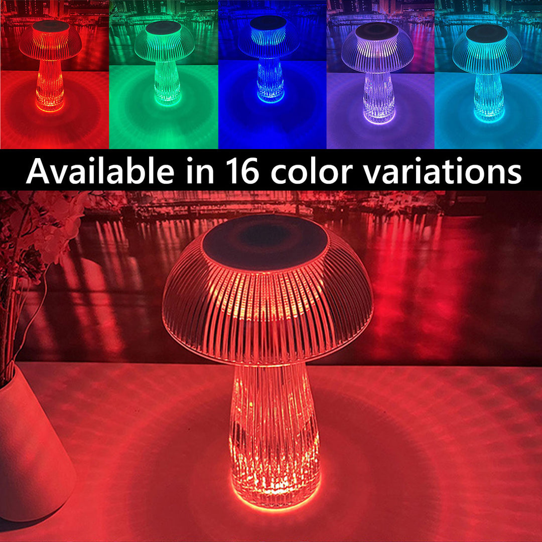 Lisslune | Rechargeable Led Mushroom Table Lamp