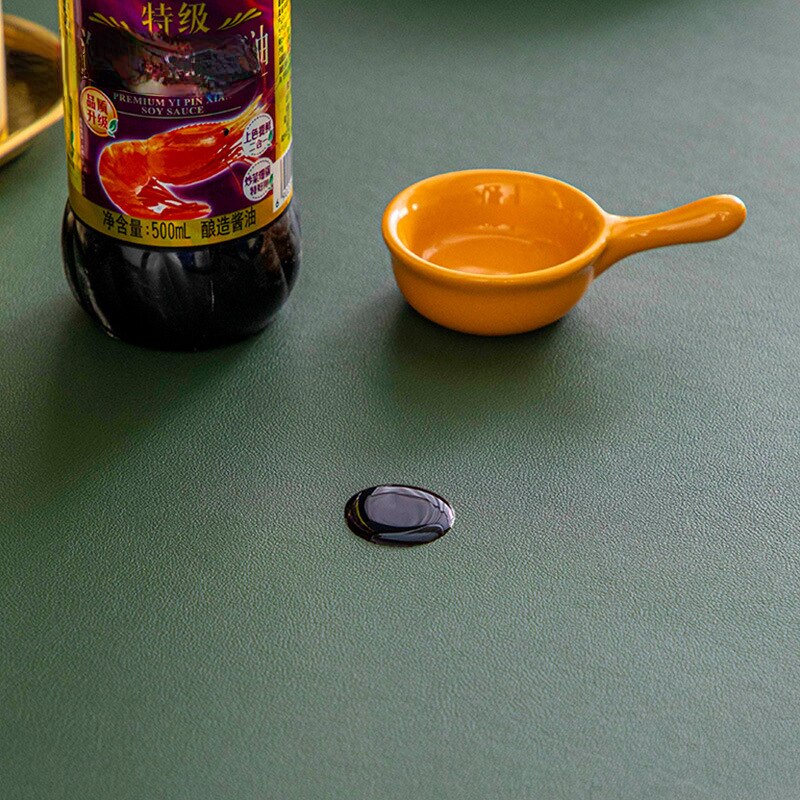Lisslune | Nordic Minimalist Leather Waterproof Table Protector Mat