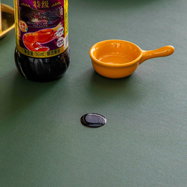 Lisslune | Nordic Minimalist Leather Waterproof Table Protector Mat
