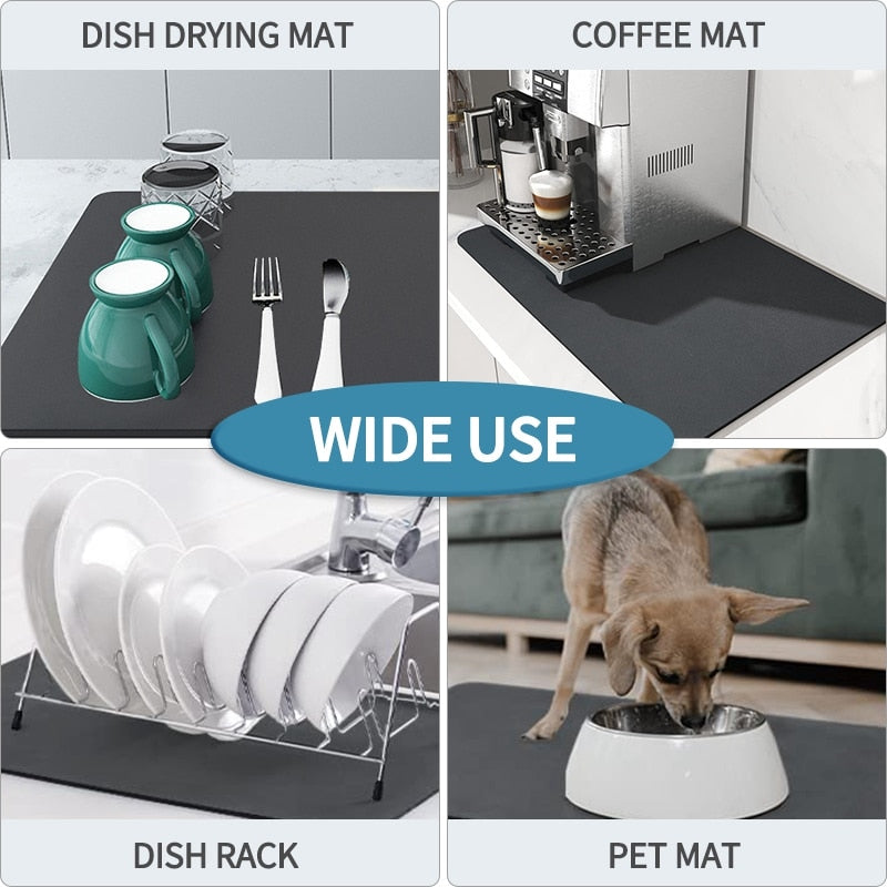 Lisslune | Large Water Absorbent Kitchen Draining Pad