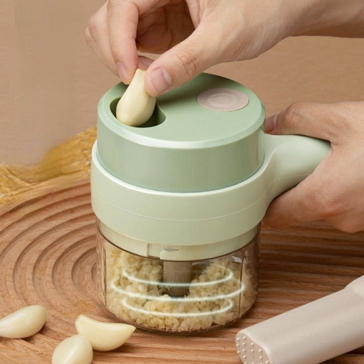 Lisslune | 2in1 Portable Vegetable Slicer Blender