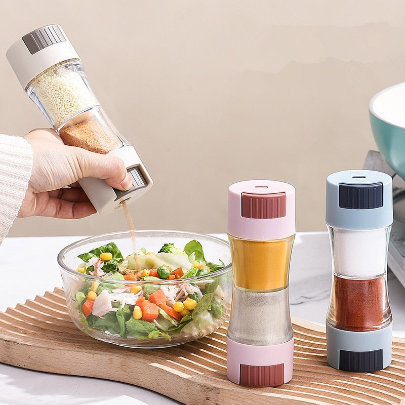 Lisslune | Double Head Sealed Seasoning Saver Dispenser
