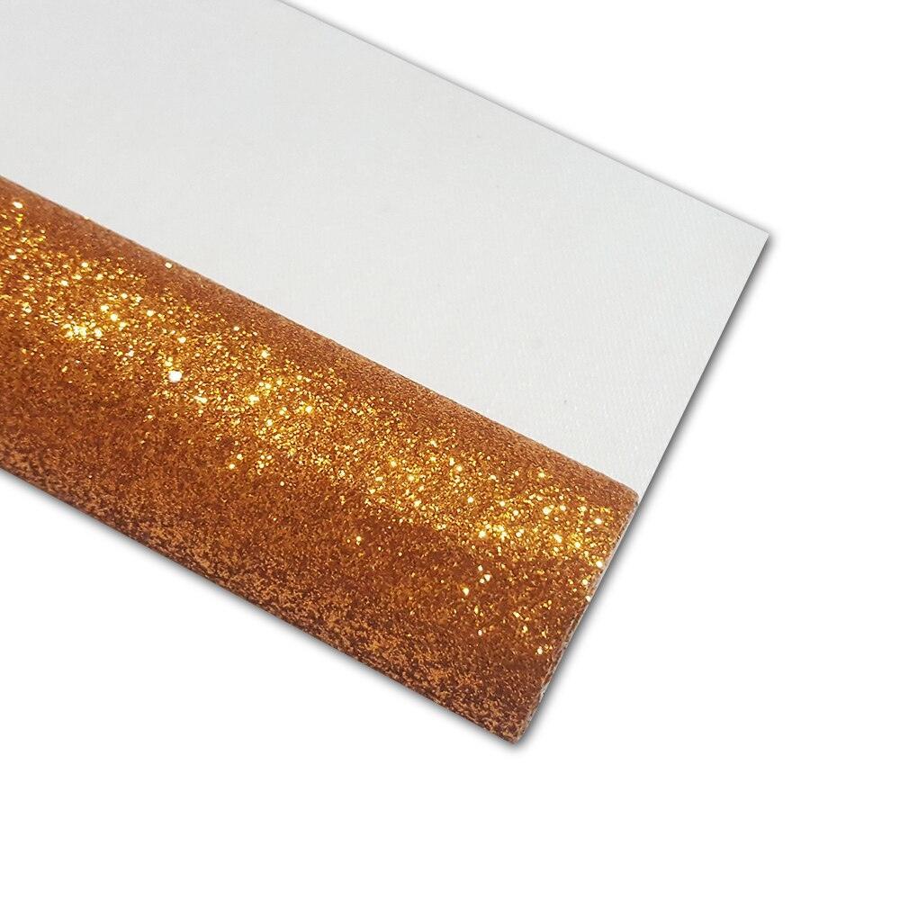 Lisslune | Lustrous Black and Gold Glitter Synthetic Leather Craft Sheet for Exceptional DIY Projects