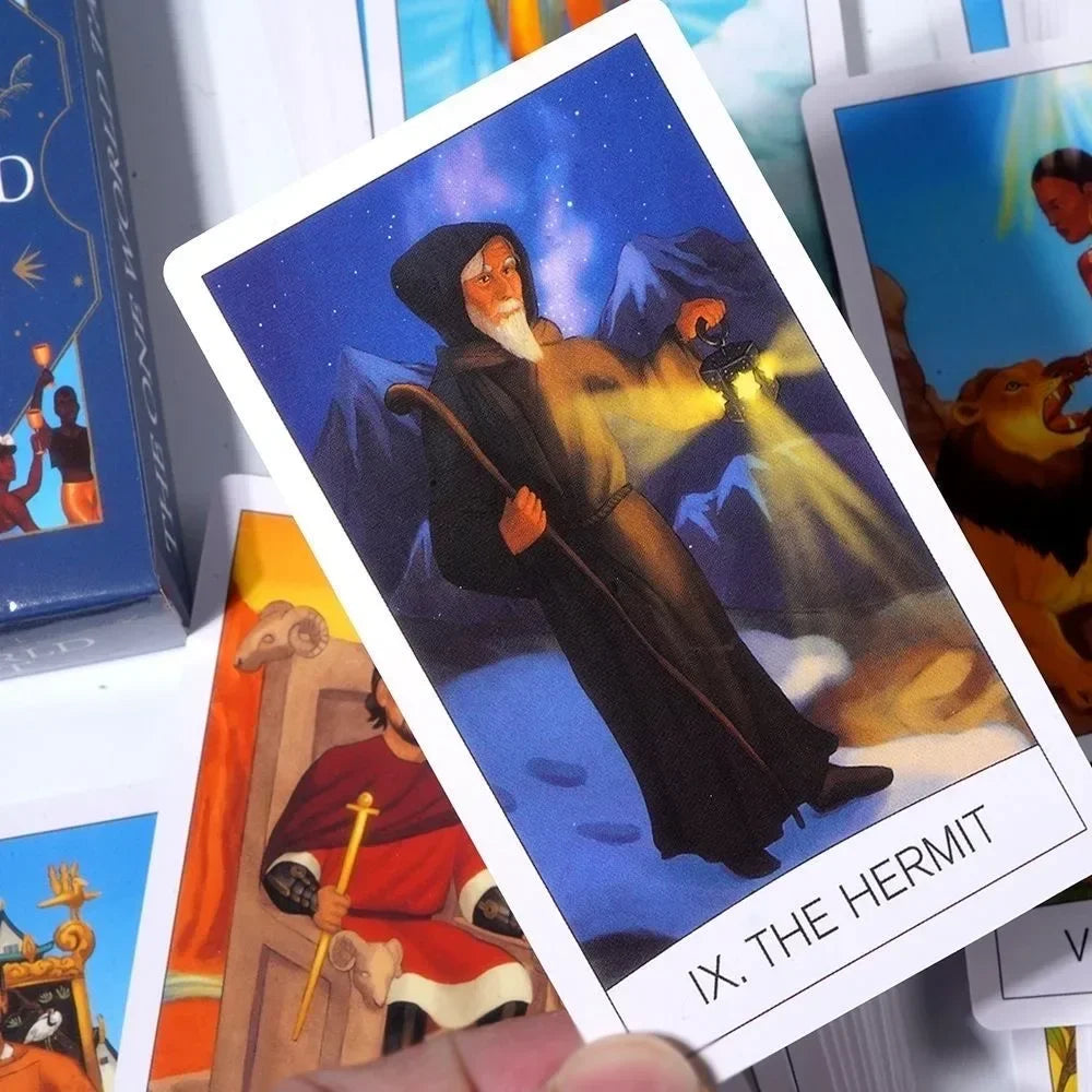 Rynx | The One World Tarot 78 Cards Tarot Deck Divination Game Divination Tools For All Skill Levels Board Games