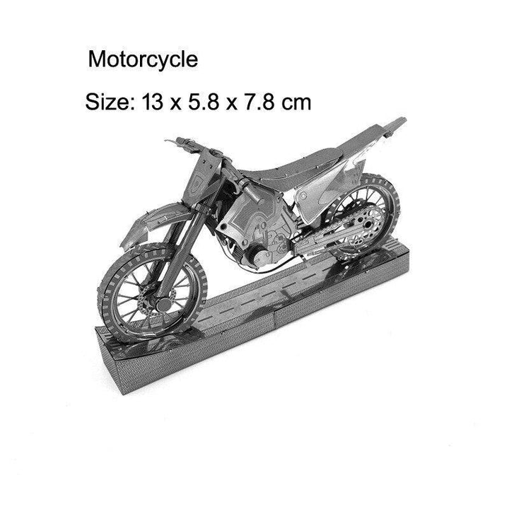 Lisslune | 3D Metal Race Model Building Kit for Creative Teens and Adults