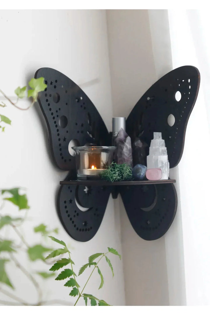 Lisslune | Crystal wall shelf