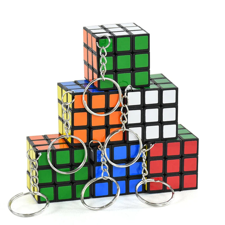 Rynx 10 pieces mini magic cubes children's birthday party gifts accessories children's learning toy goodie bag piñata filler price 3x3cm